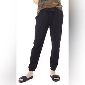 Alternative Apparel ECO Fleece Sweatpants Black Women's Jogger's Size Small